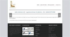 Desktop Screenshot of jullizlaw.co.uk