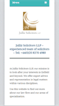 Mobile Screenshot of jullizlaw.co.uk